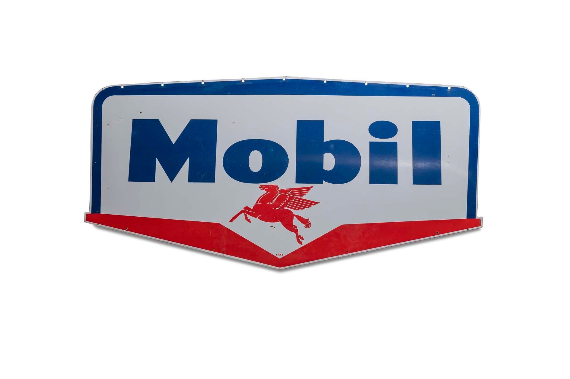 Broad Arrow Auctions | 'Mobil' Service Sign