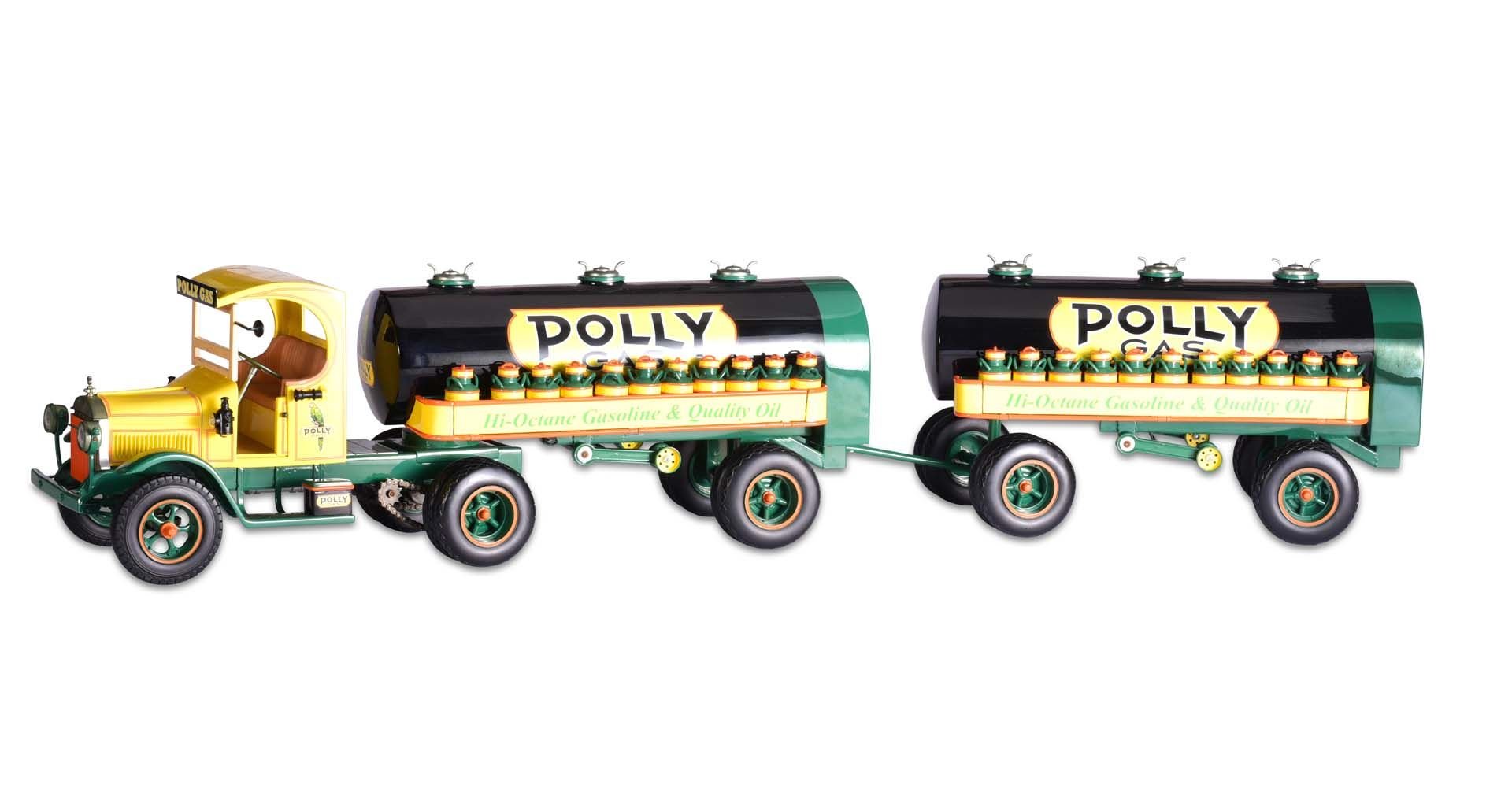 For Sale 'Polly Gas' Double Tanker Semi Truck