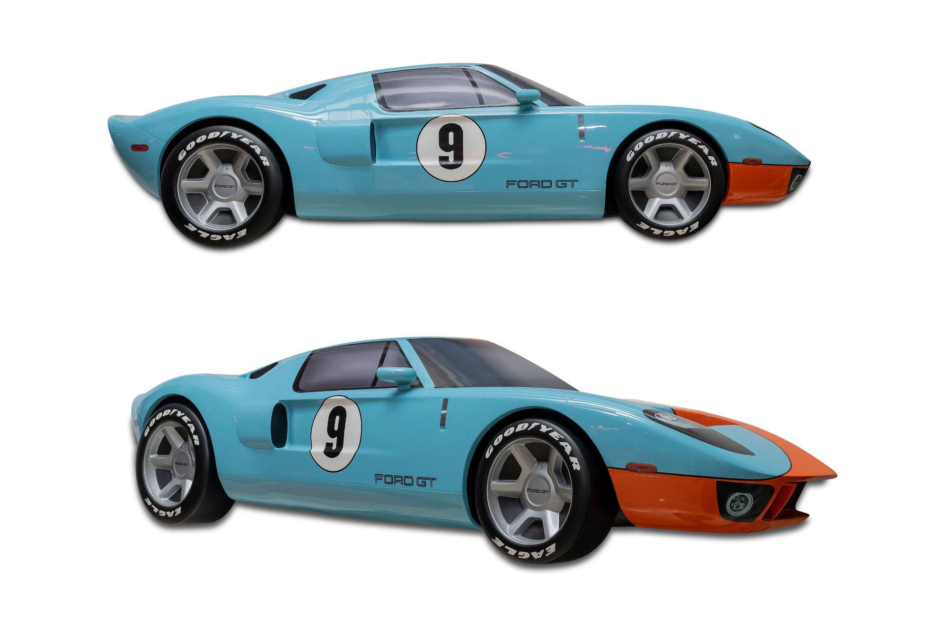 For Sale Ford GT half design model, Gulf Livery