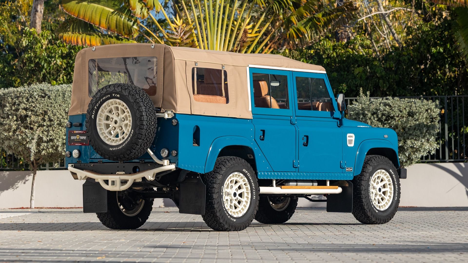 Sold | 1988 Land Rover D110 Soft Top by Rover Trophy