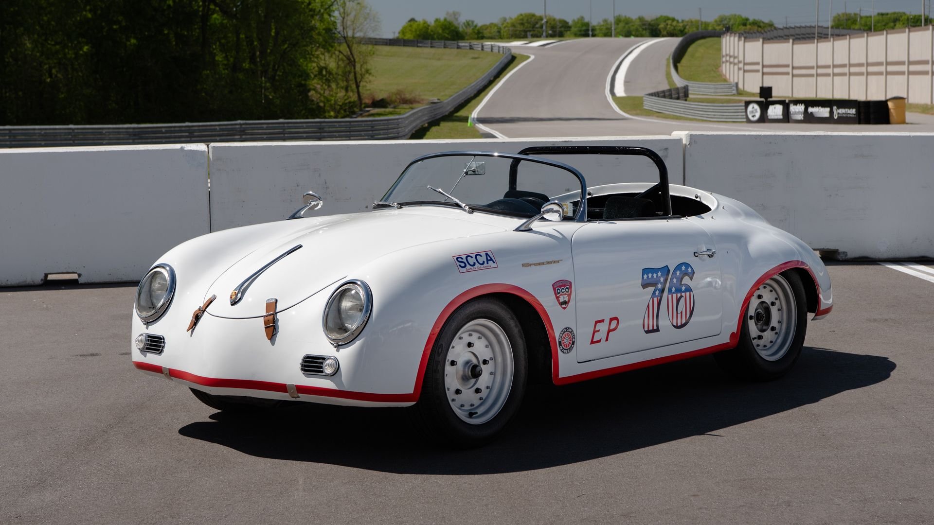 1958 Porsche 356 A 1600 Speedster SCCA Race Car | The Porsche Air|Water ...