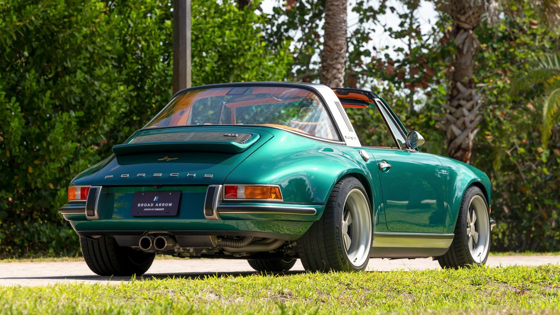 Broad Arrow Auctions | 1992 Porsche 911 Targa Reimagined by Singer “Rio Commission”
