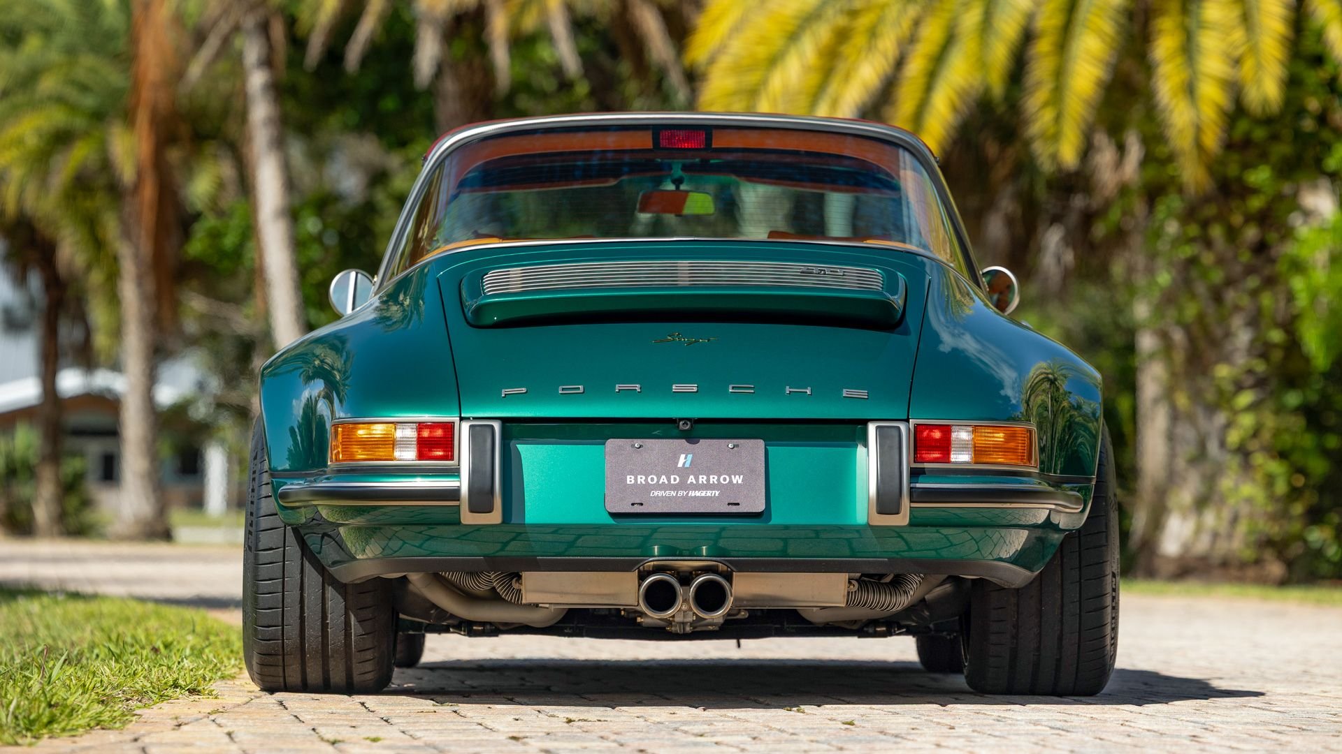 Broad Arrow Auctions | 1992 Porsche 911 Targa Reimagined by Singer “Rio Commission”