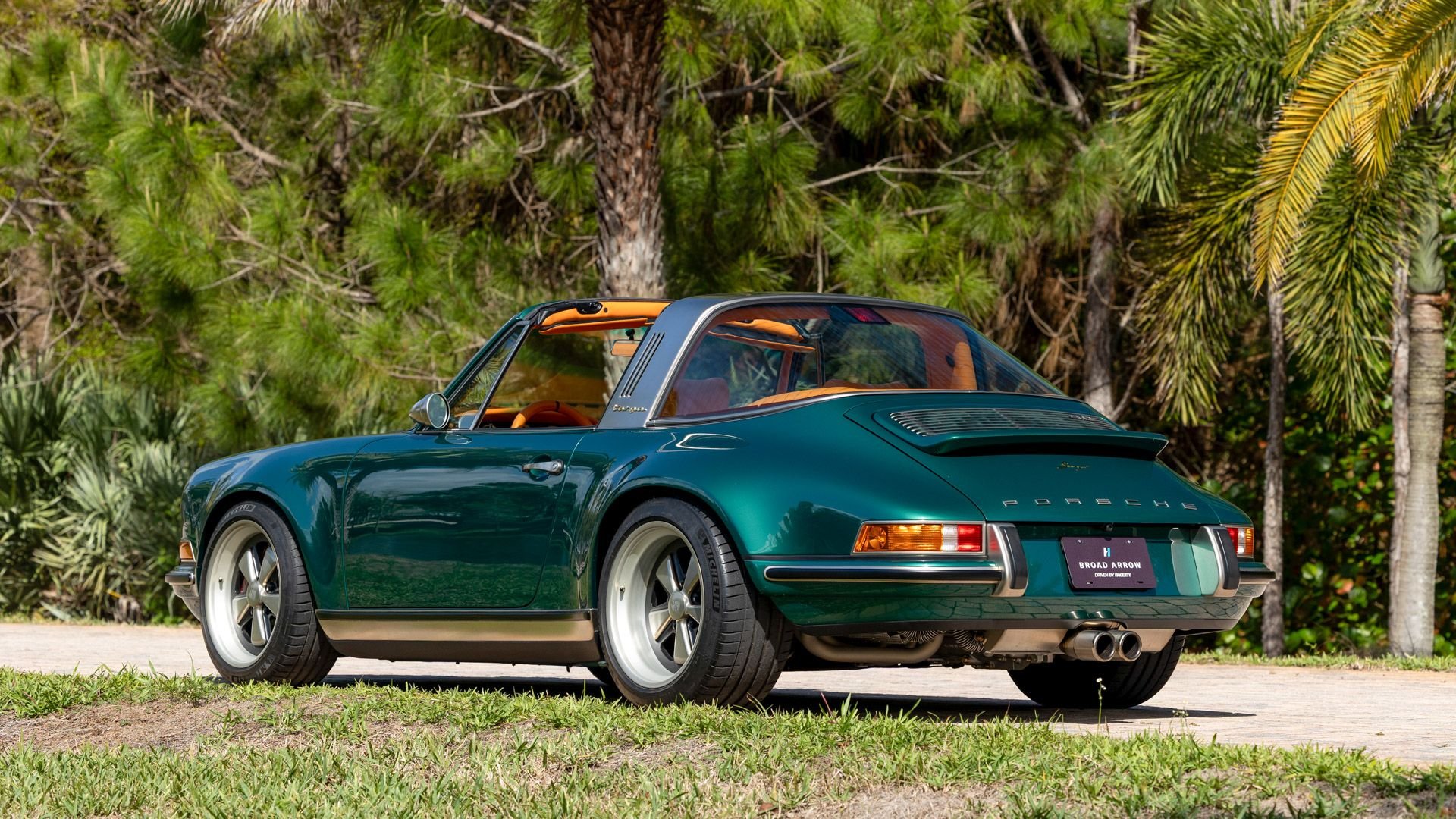 Broad Arrow Auctions | 1992 Porsche 911 Targa Reimagined by Singer “Rio Commission”