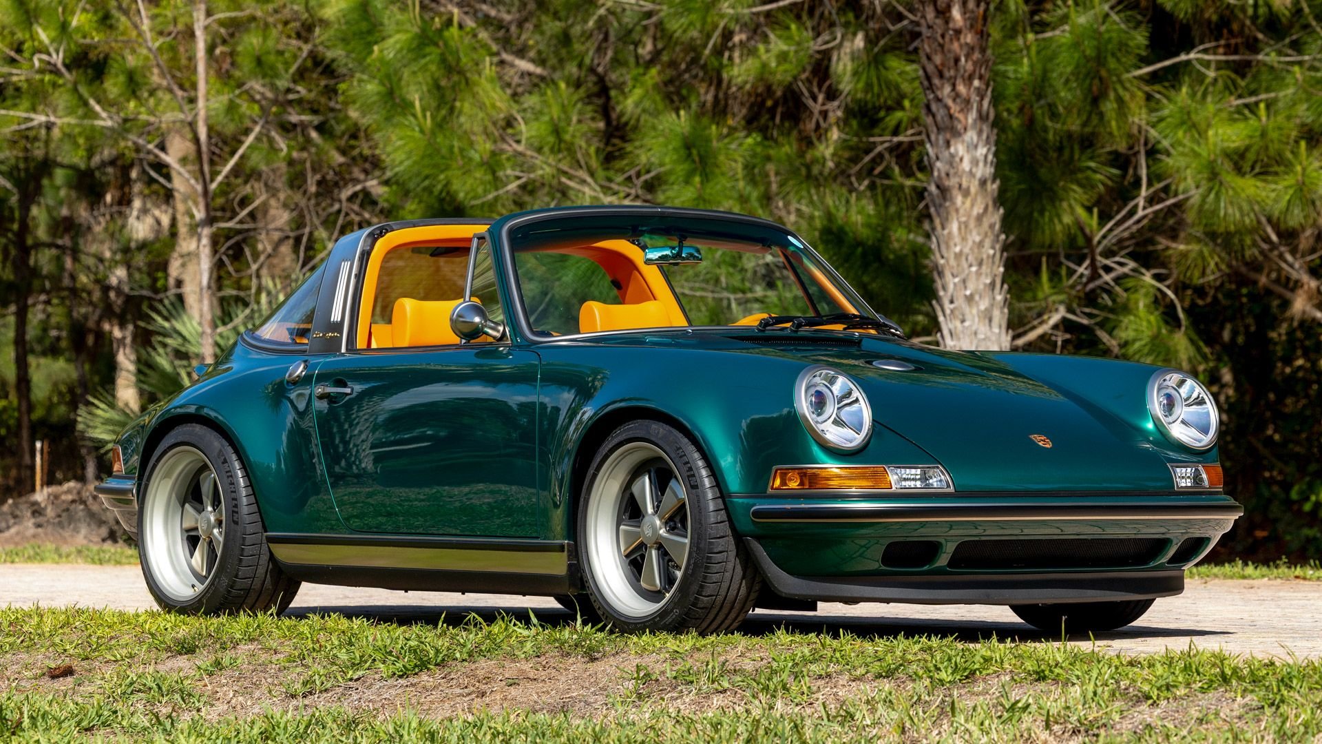 Broad Arrow Auctions | 1992 Porsche 911 Targa Reimagined by Singer “Rio Commission”