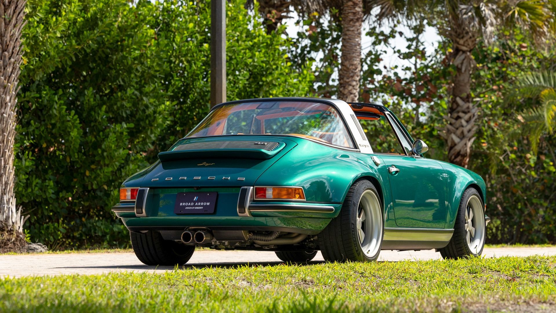 Broad Arrow Auctions | 1992 Porsche 911 Targa Reimagined by Singer “Rio Commission”