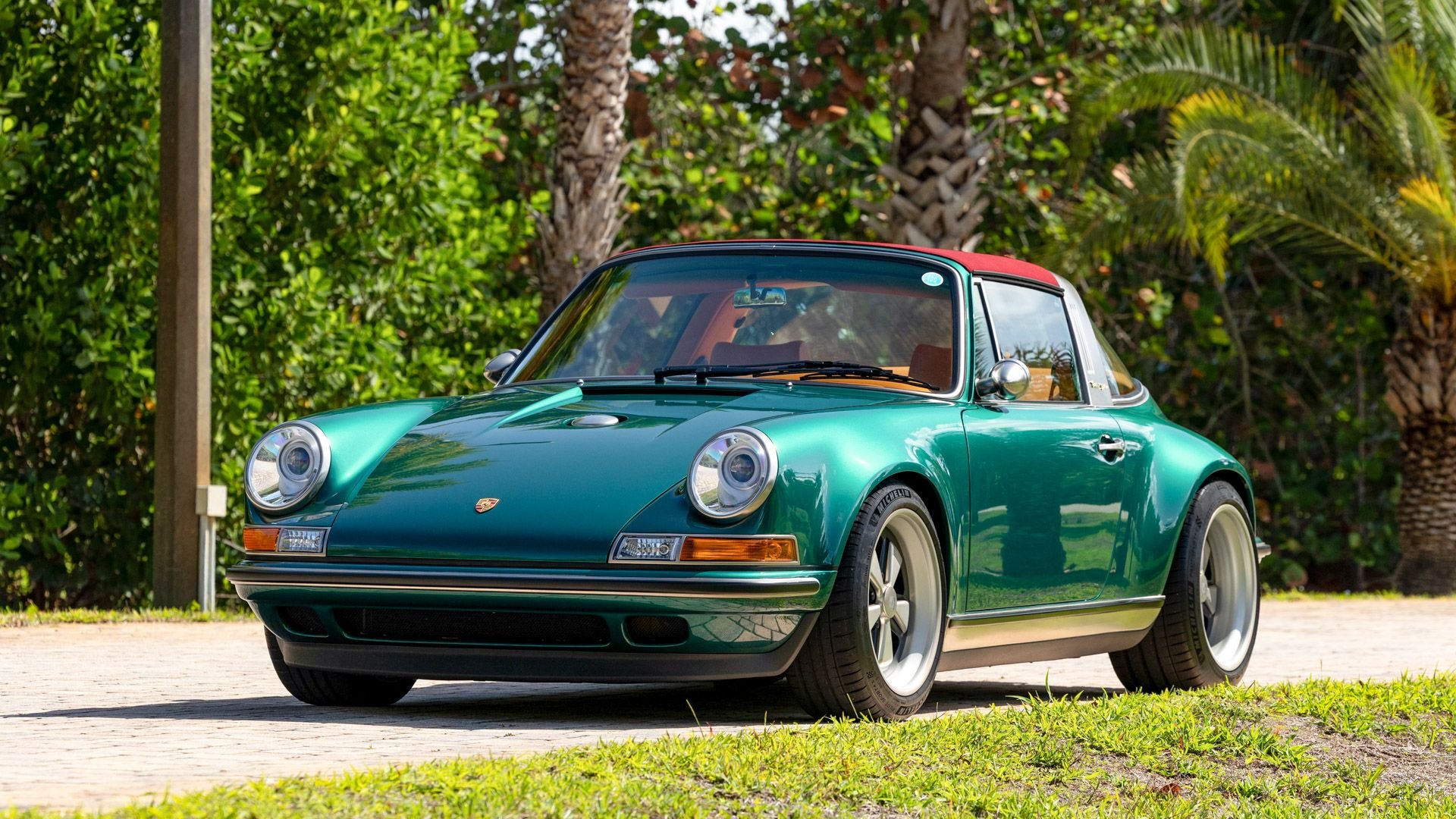 Broad Arrow Auctions | 1992 Porsche 911 Targa Reimagined by Singer “Rio Commission”
