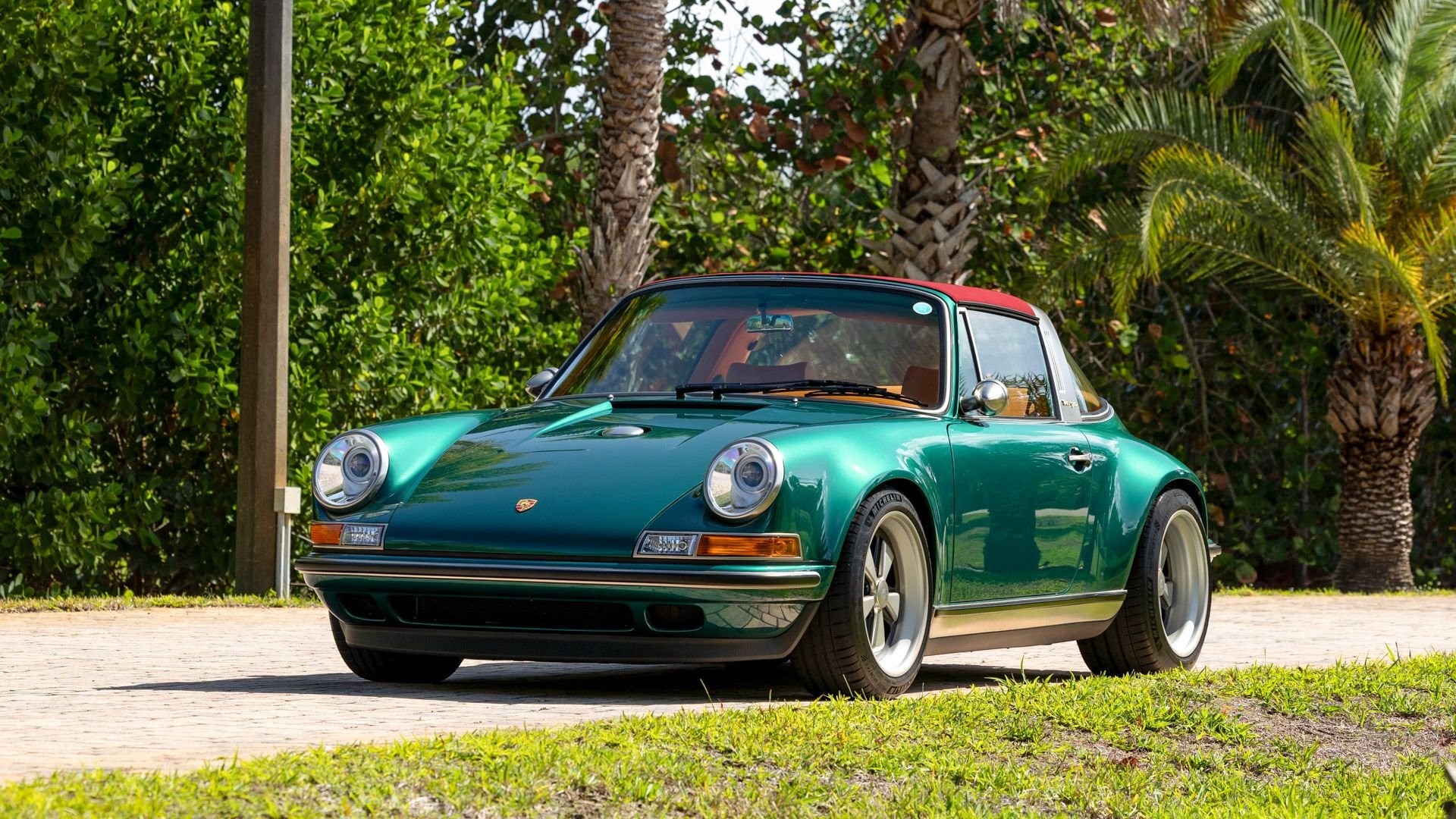 Broad Arrow Auctions | 1992 Porsche 911 Targa Reimagined by Singer “Rio Commission”
