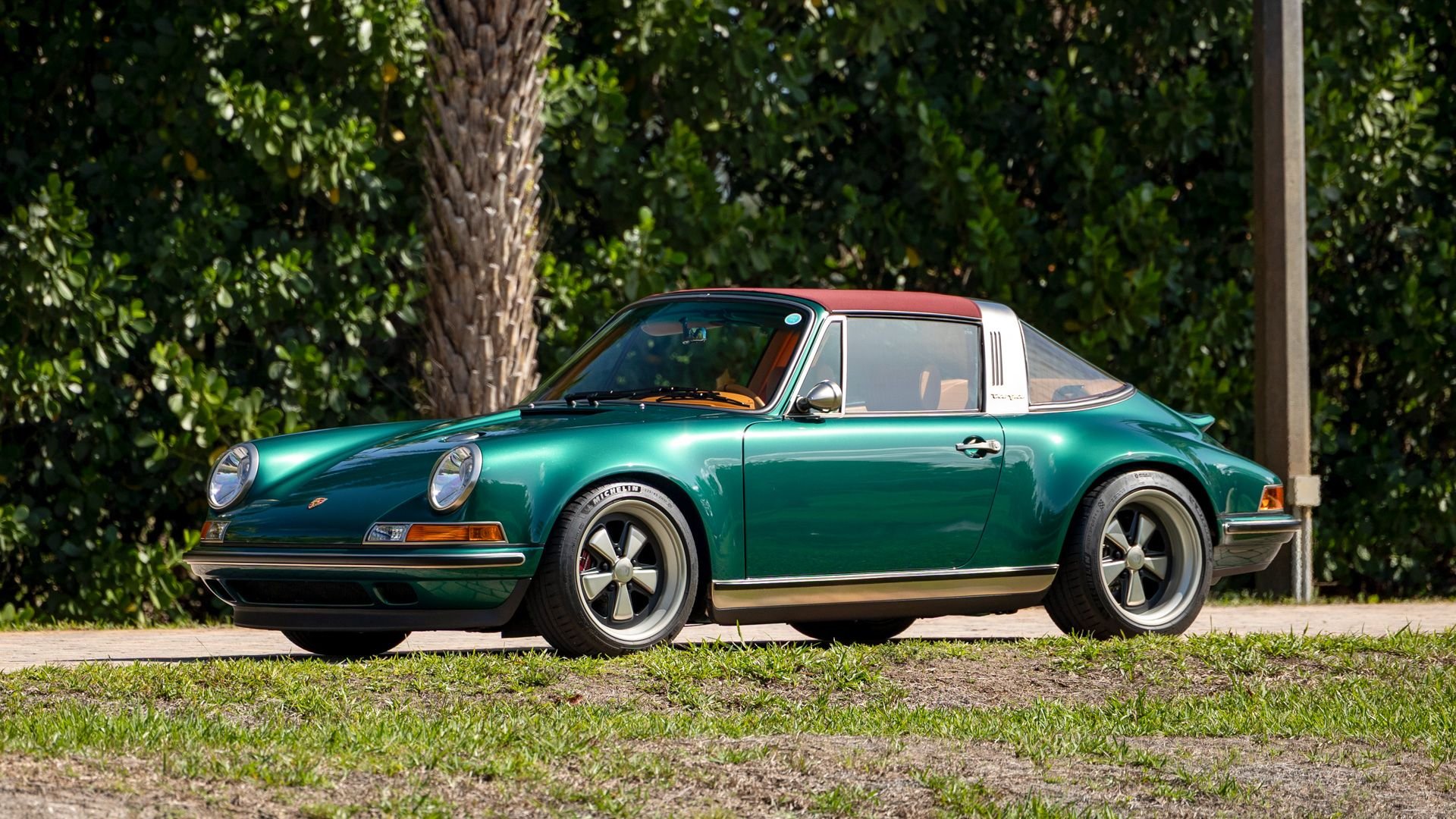 Broad Arrow Auctions | 1992 Porsche 911 Targa Reimagined by Singer “Rio Commission”