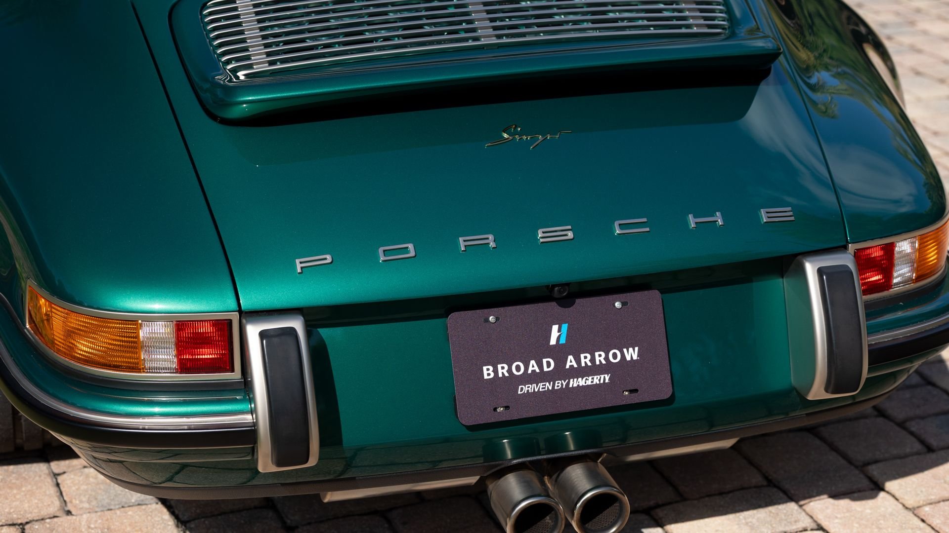 Broad Arrow Auctions | 1992 Porsche 911 Targa Reimagined by Singer “Rio Commission”