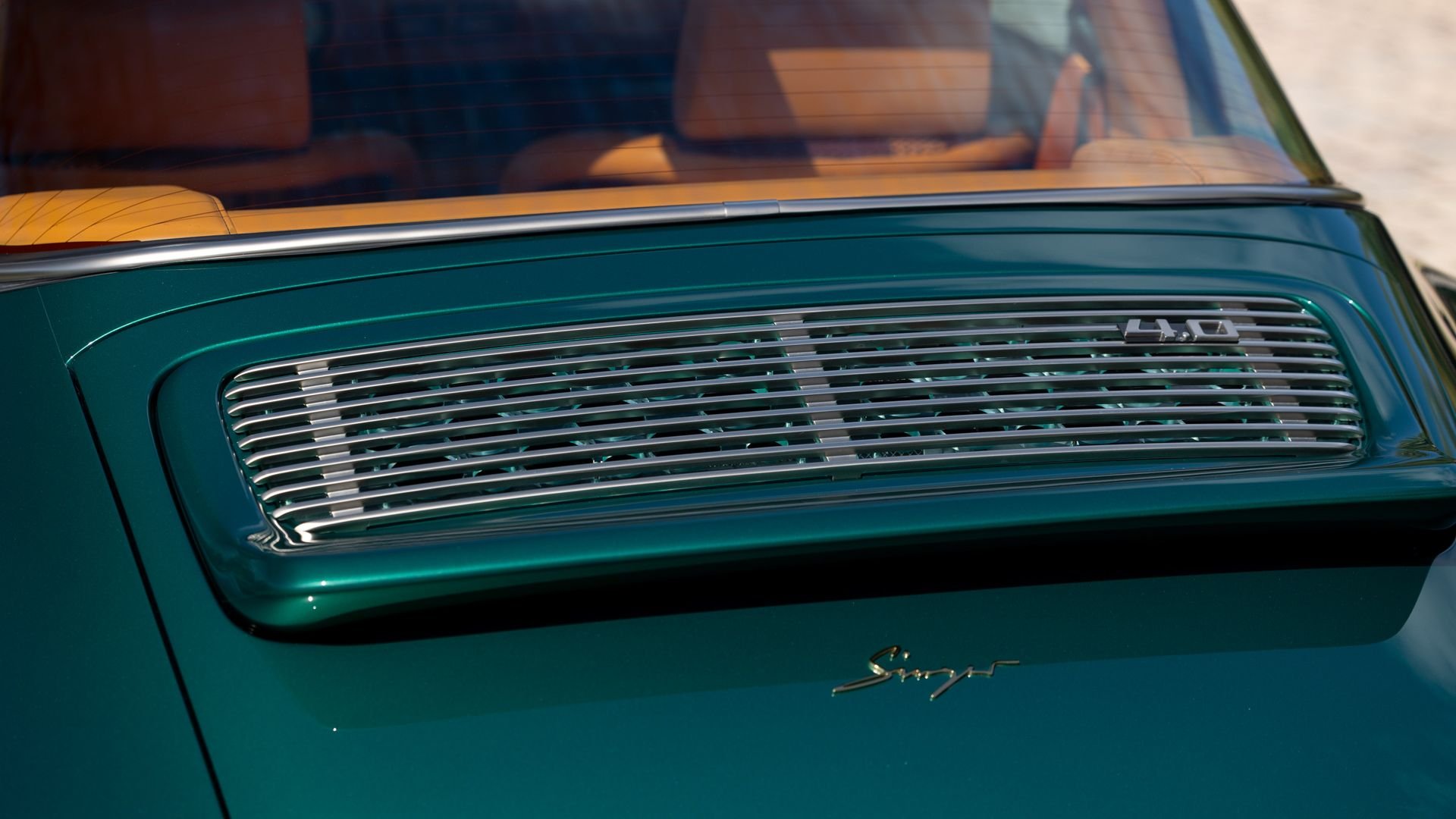 Broad Arrow Auctions | 1992 Porsche 911 Targa Reimagined by Singer “Rio Commission”