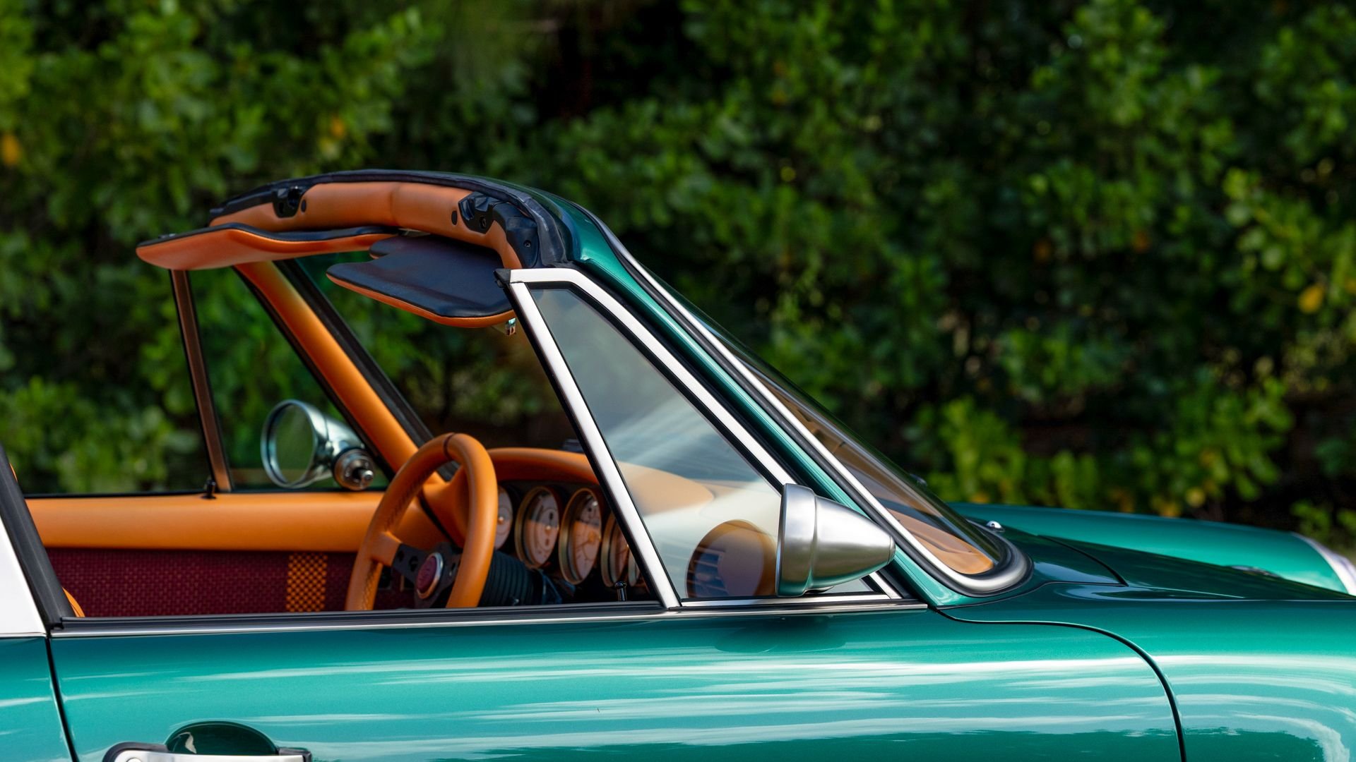 Broad Arrow Auctions | 1992 Porsche 911 Targa Reimagined by Singer “Rio Commission”