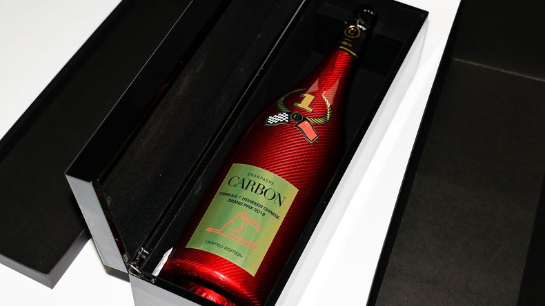 Broad Arrow Auctions | Carbon Edition Podium Champagne 2019 Chinese Grand Prix 1000th Grand Prix