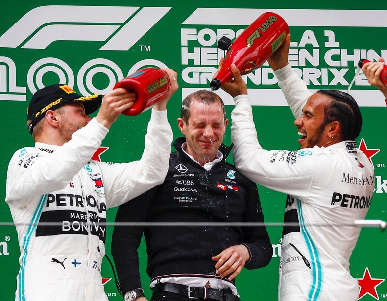 Broad Arrow Auctions | Carbon Edition Podium Champagne 2019 Chinese Grand Prix 1000th Grand Prix