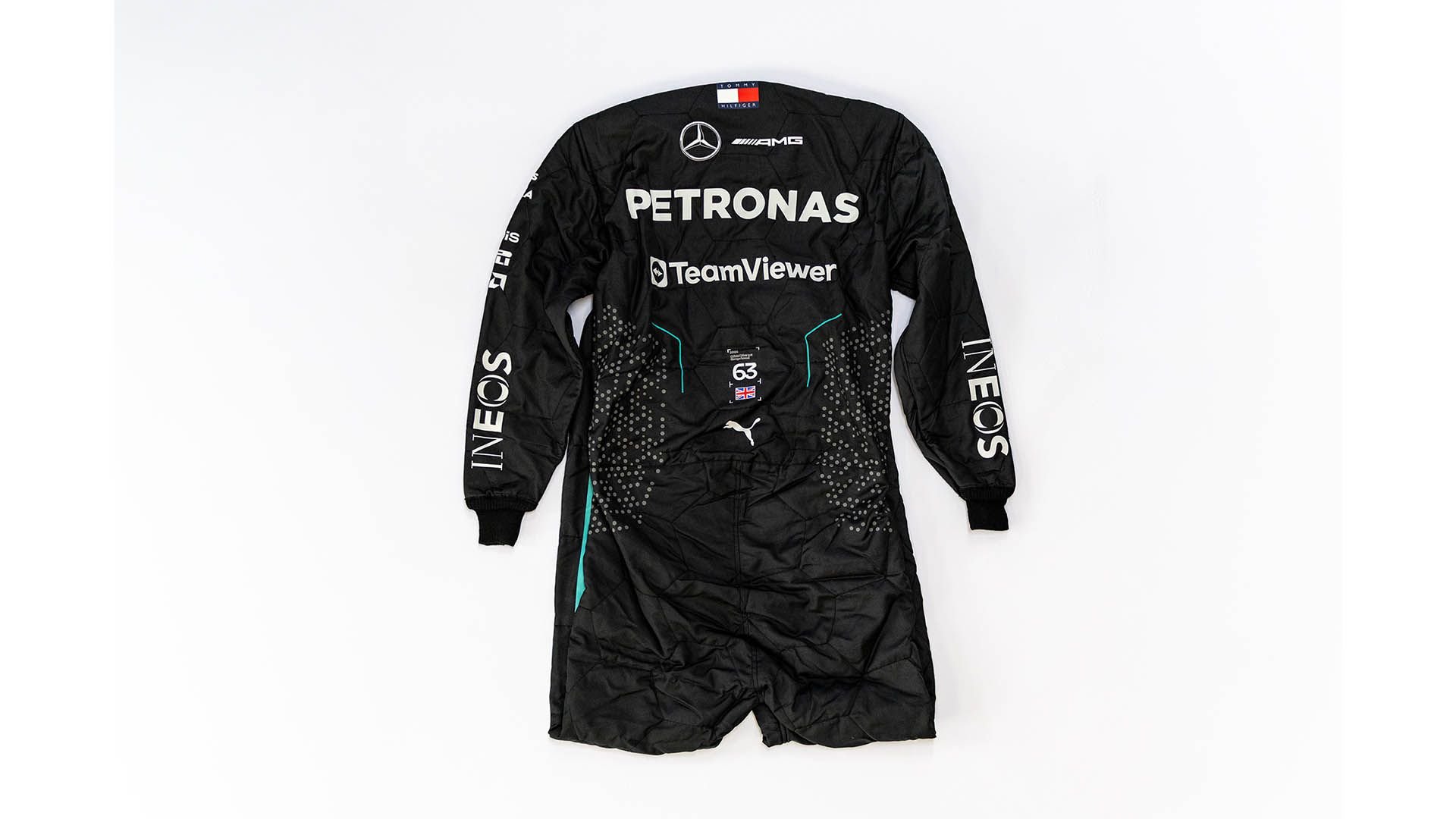 George Russell 2024 Original Mercedes Overalls | Global Icons: Summer ...