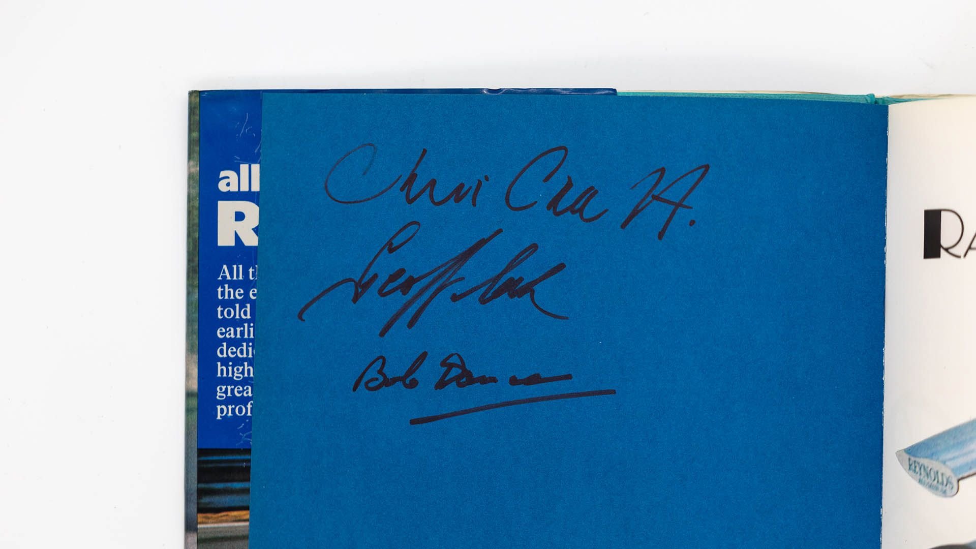 Mixed Signed Books Including Jacques Villeneuve, Alain Prost, and ...