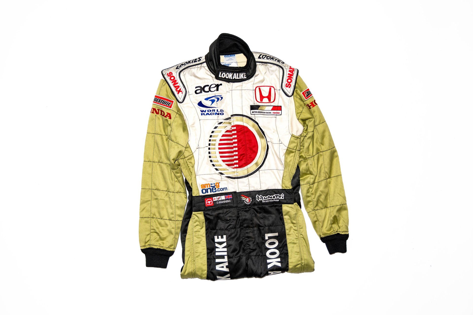 Darren Manning 2002 Original British American Racing Overalls | Global ...