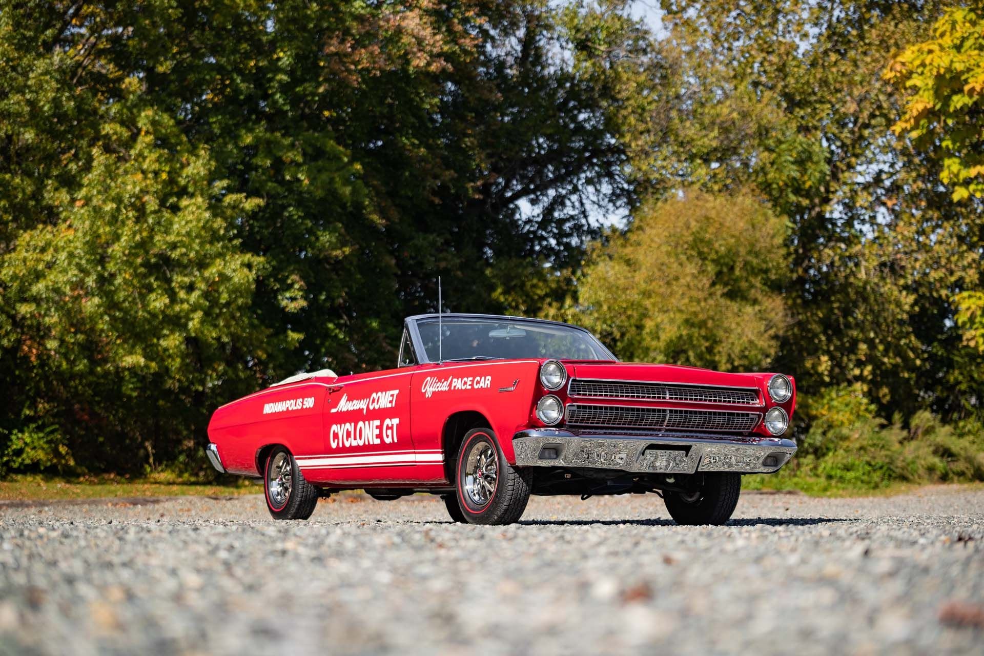 Broad Arrow Auctions | 1966 Mercury Comet Cyclone GT Pace Car Convertible
