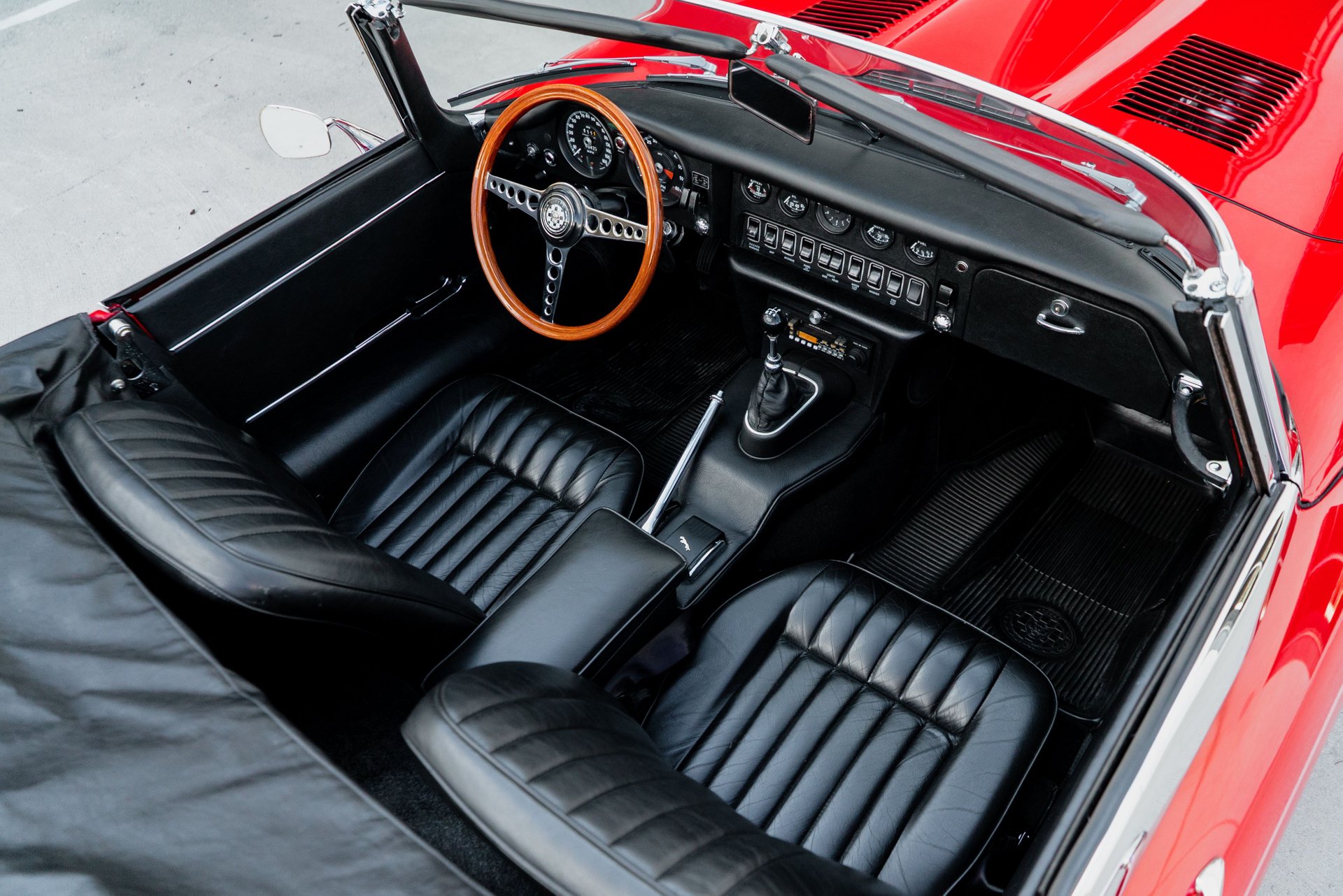 For Sale 1968 Jaguar E-Type Series 1-1/2 4.2 OTS Roadster