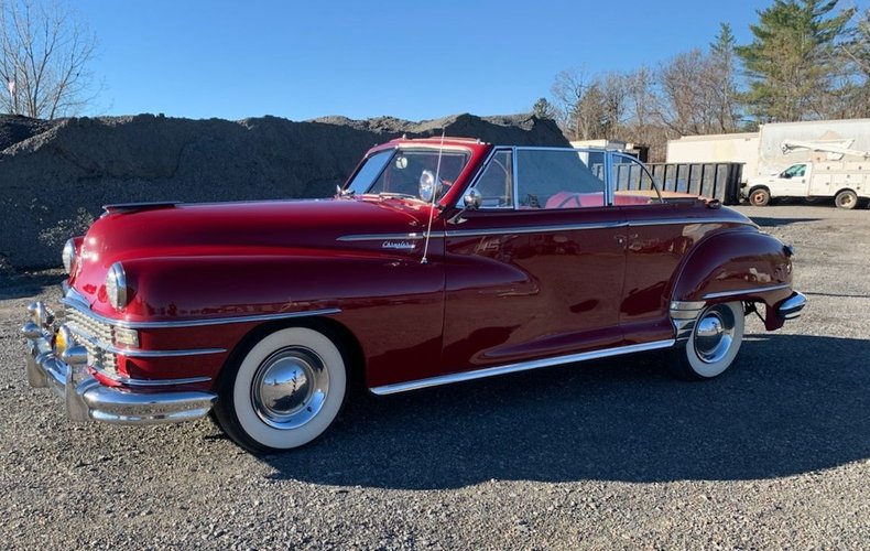 For Sale 1947 Chrysler Windsor Convertible Coupe