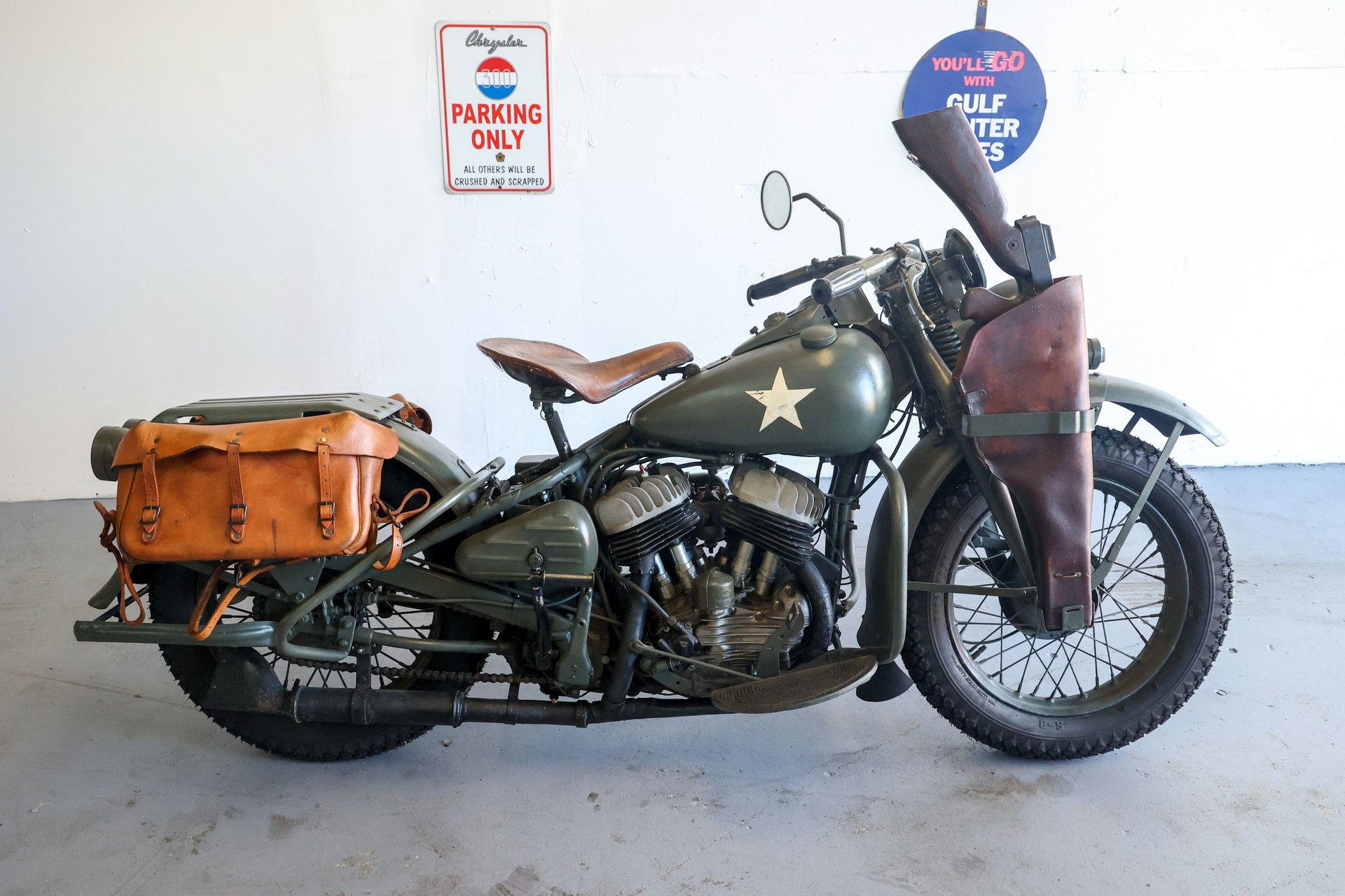 WWII Vehicles - 1942 Harley-Davidson WLA - Patch (Limited Run