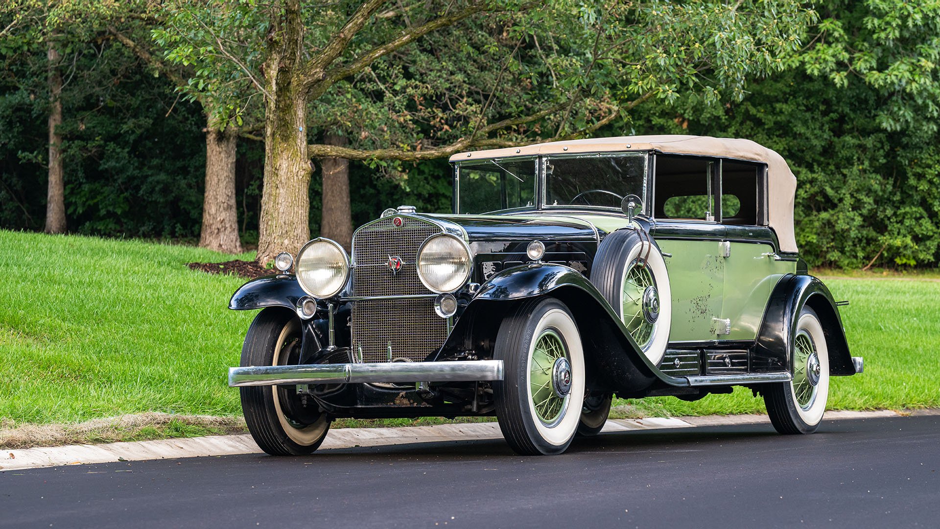 Broad Arrow Auctions | 1930 Cadillac V-16 Series 452 All-Weather Phaeton by Fleetwood