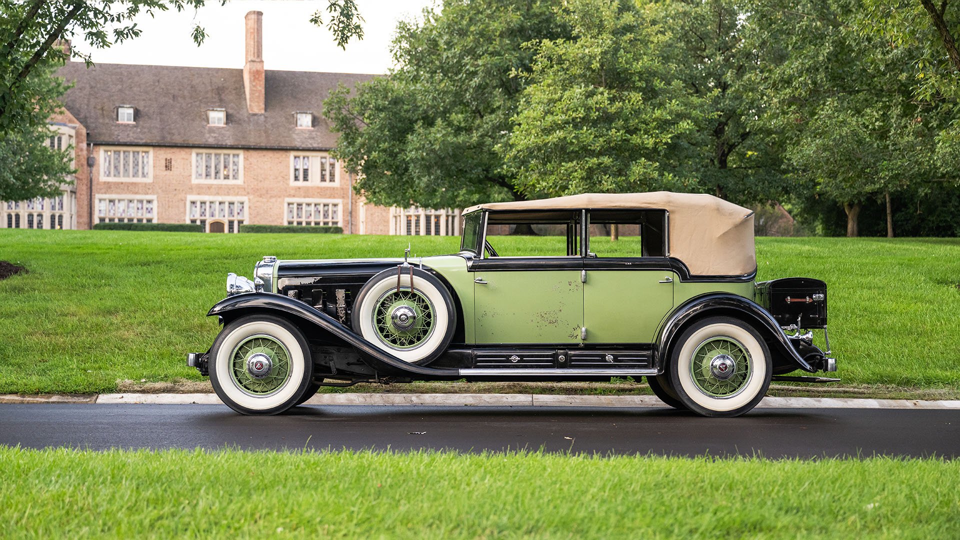 Broad Arrow Auctions | 1930 Cadillac V-16 Series 452 All-Weather Phaeton by Fleetwood
