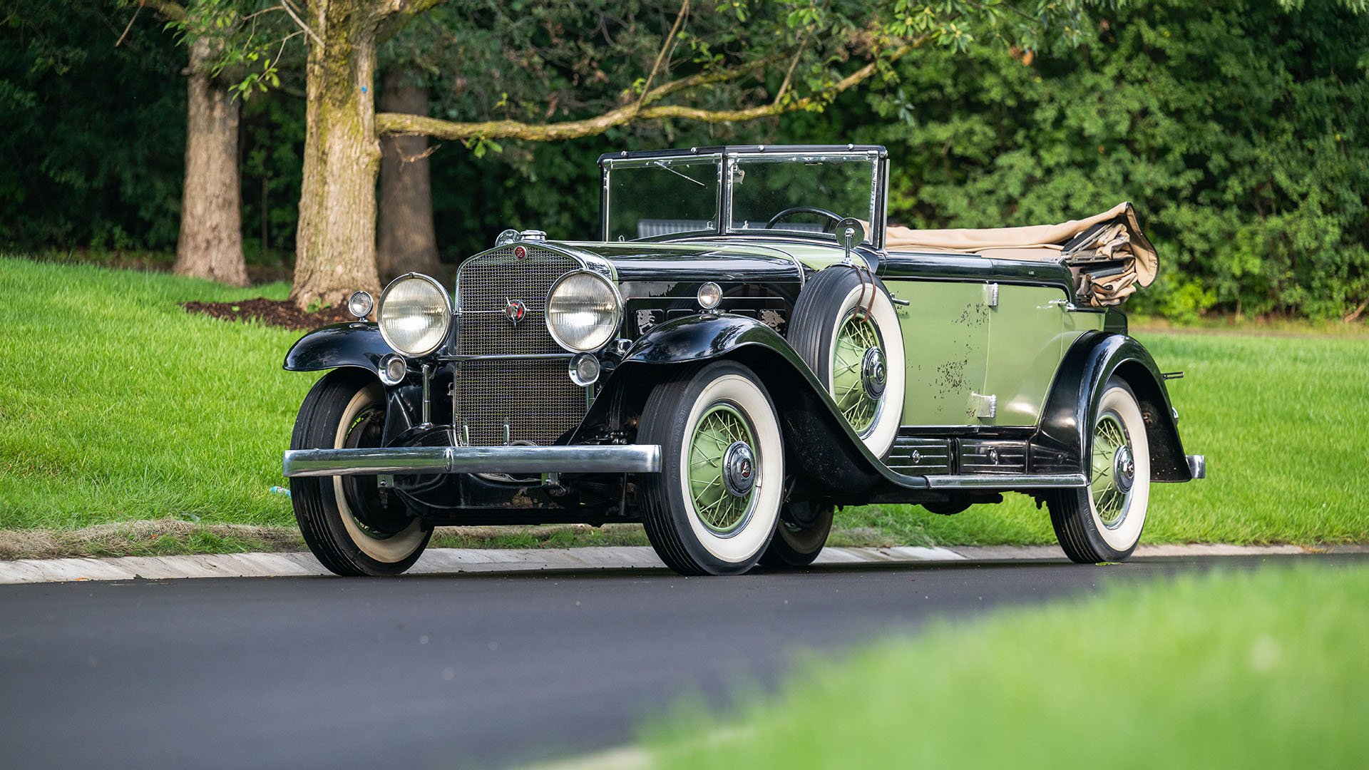 Broad Arrow Auctions | 1930 Cadillac V-16 Series 452 All-Weather Phaeton by Fleetwood