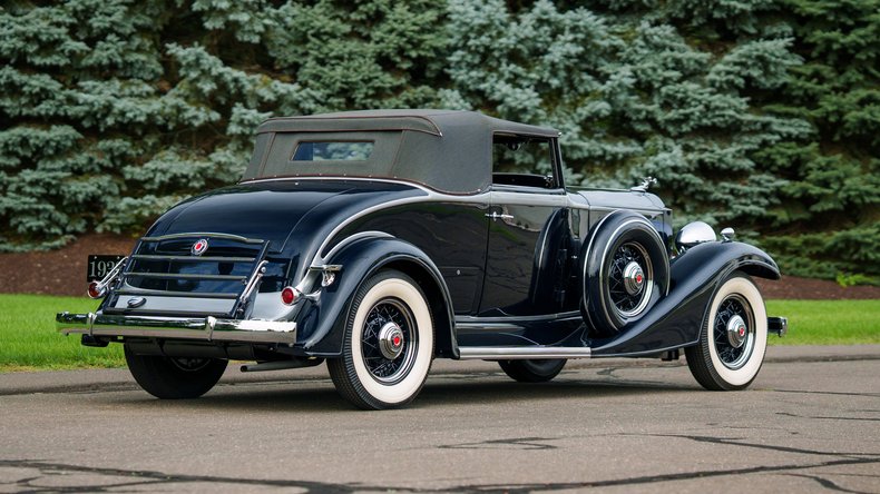 Broad Arrow Auctions | 1933 Packard Eight 1001 Coupe-Roadster