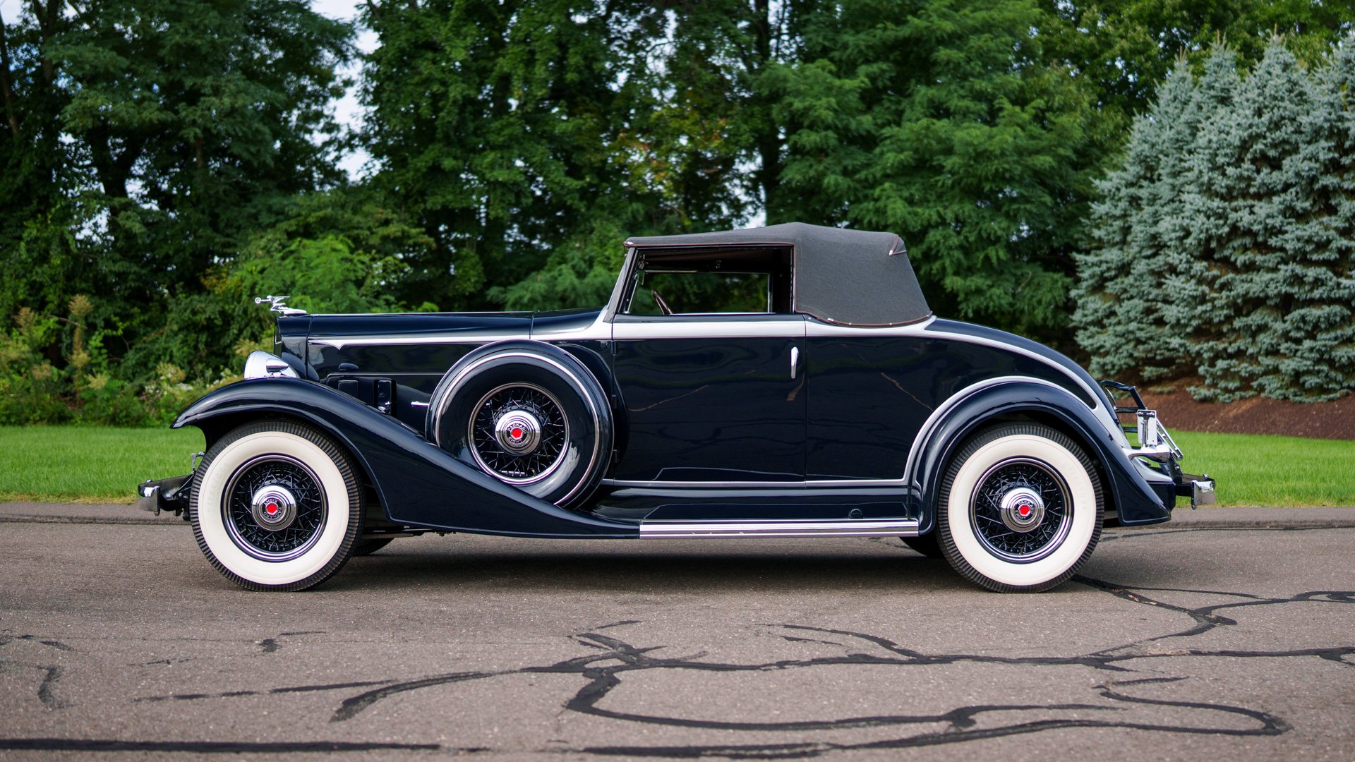 Broad Arrow Auctions | 1933 Packard Eight 1001 Coupe-Roadster
