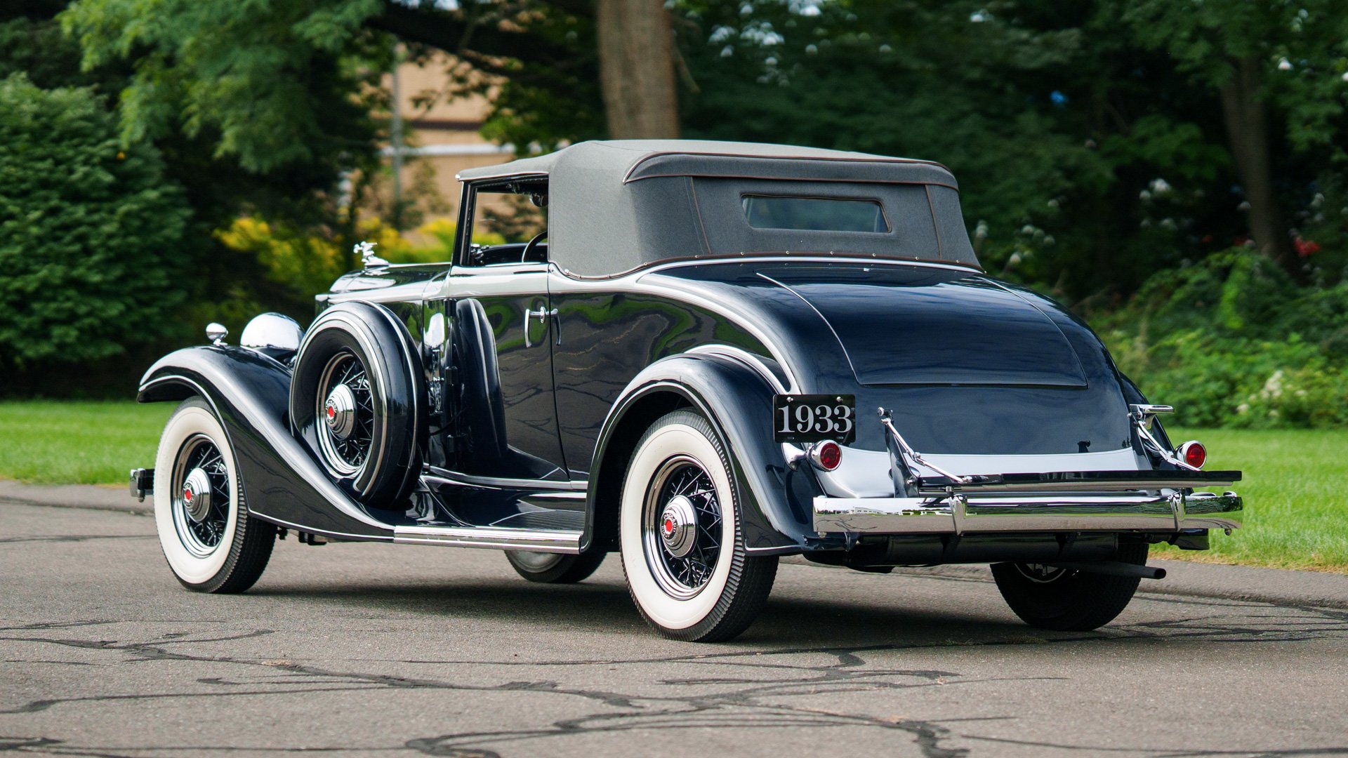 Broad Arrow Auctions | 1933 Packard Eight 1001 Coupe-Roadster