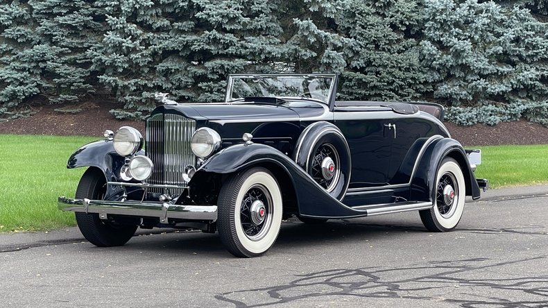 Broad Arrow Auctions | 1933 Packard Eight 1001 Coupe-Roadster