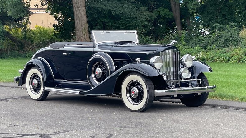 Broad Arrow Auctions | 1933 Packard Eight 1001 Coupe-Roadster