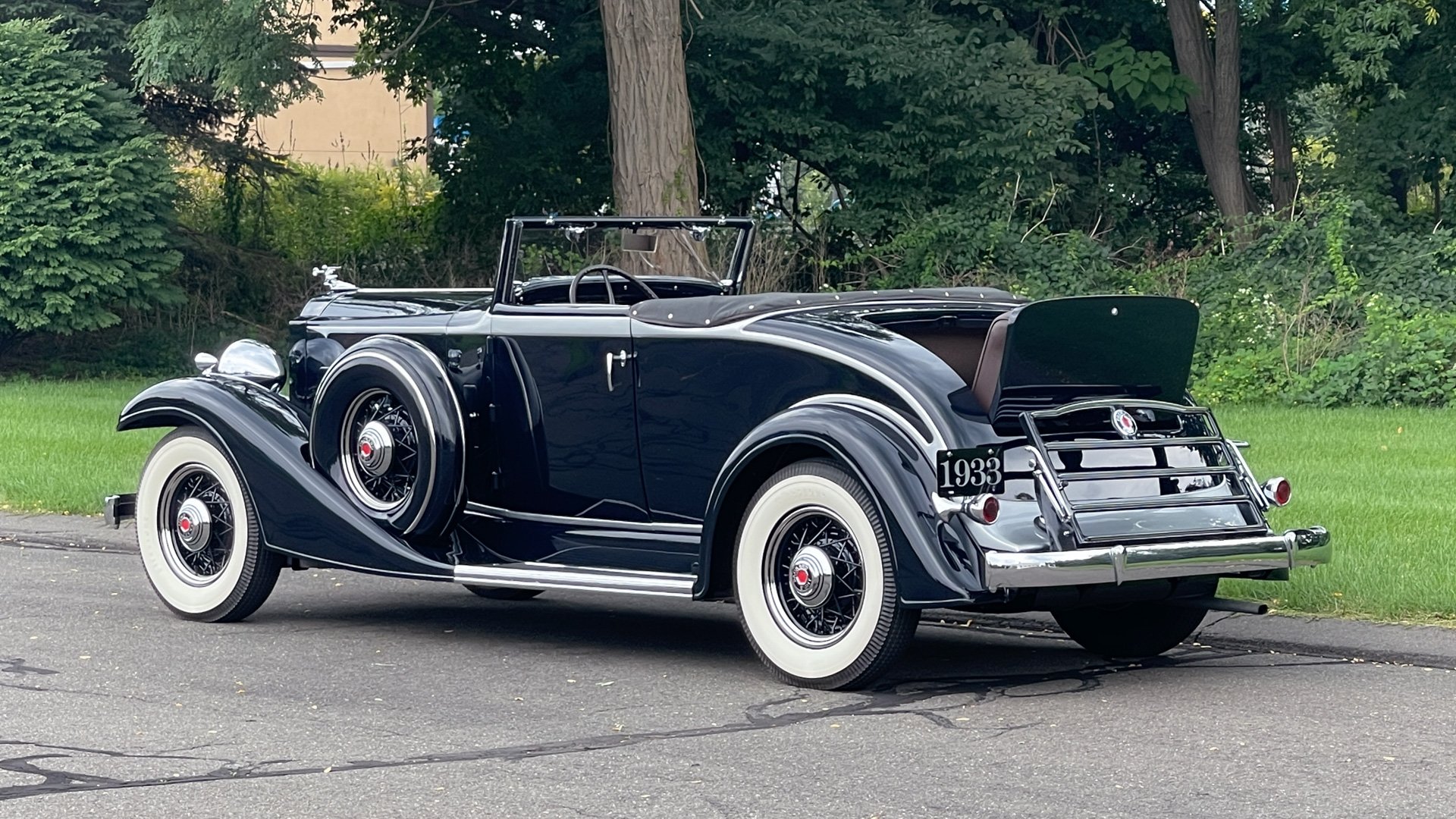 Broad Arrow Auctions | 1933 Packard Eight 1001 Coupe-Roadster