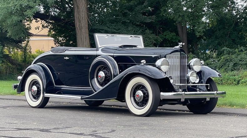 Broad Arrow Auctions | 1933 Packard Eight 1001 Coupe-Roadster