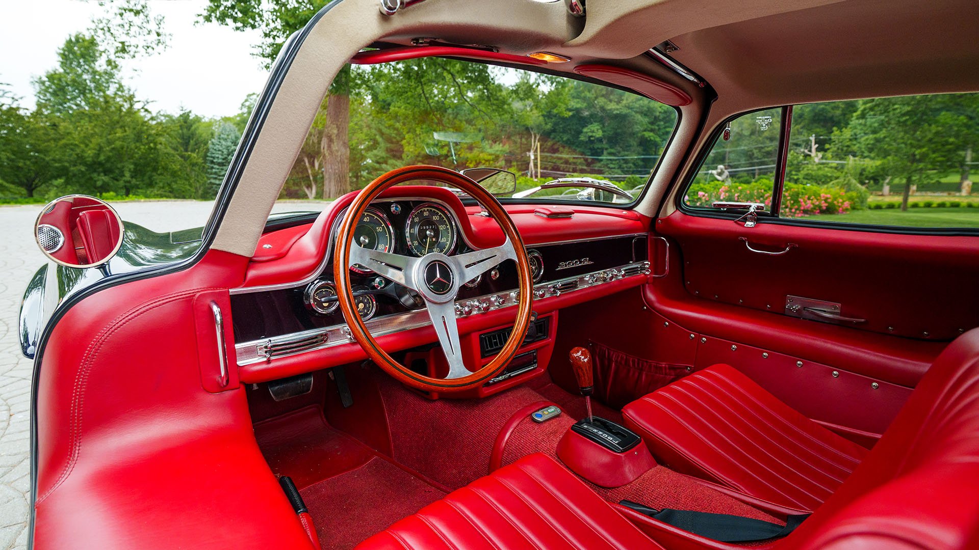 Broad Arrow Auctions | 1991 Mercedes-Benz 300 SL Gullwing Coupe by Ostermeier