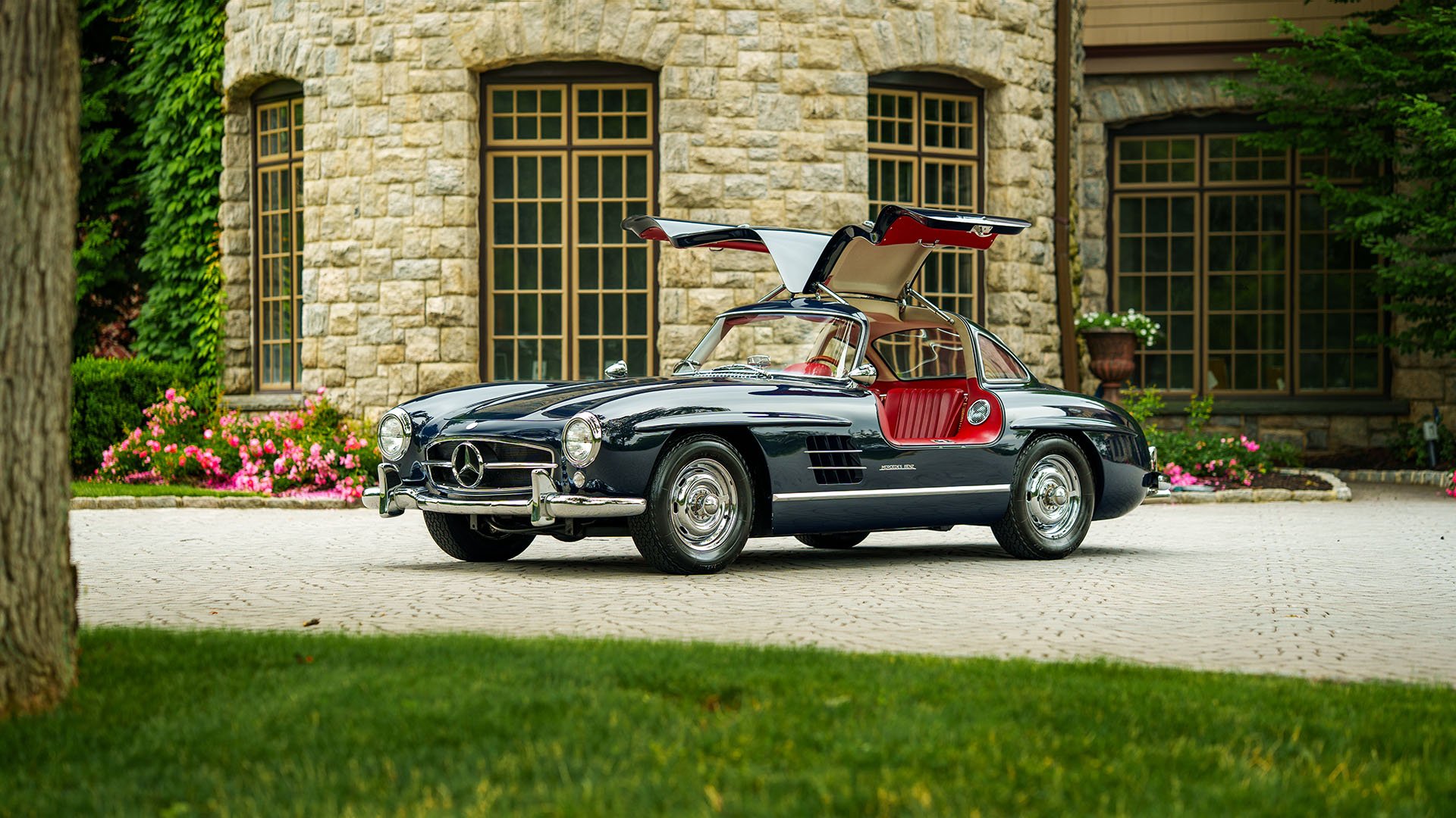 Broad Arrow Auctions | 1991 Mercedes-Benz 300 SL Gullwing Coupe by Ostermeier