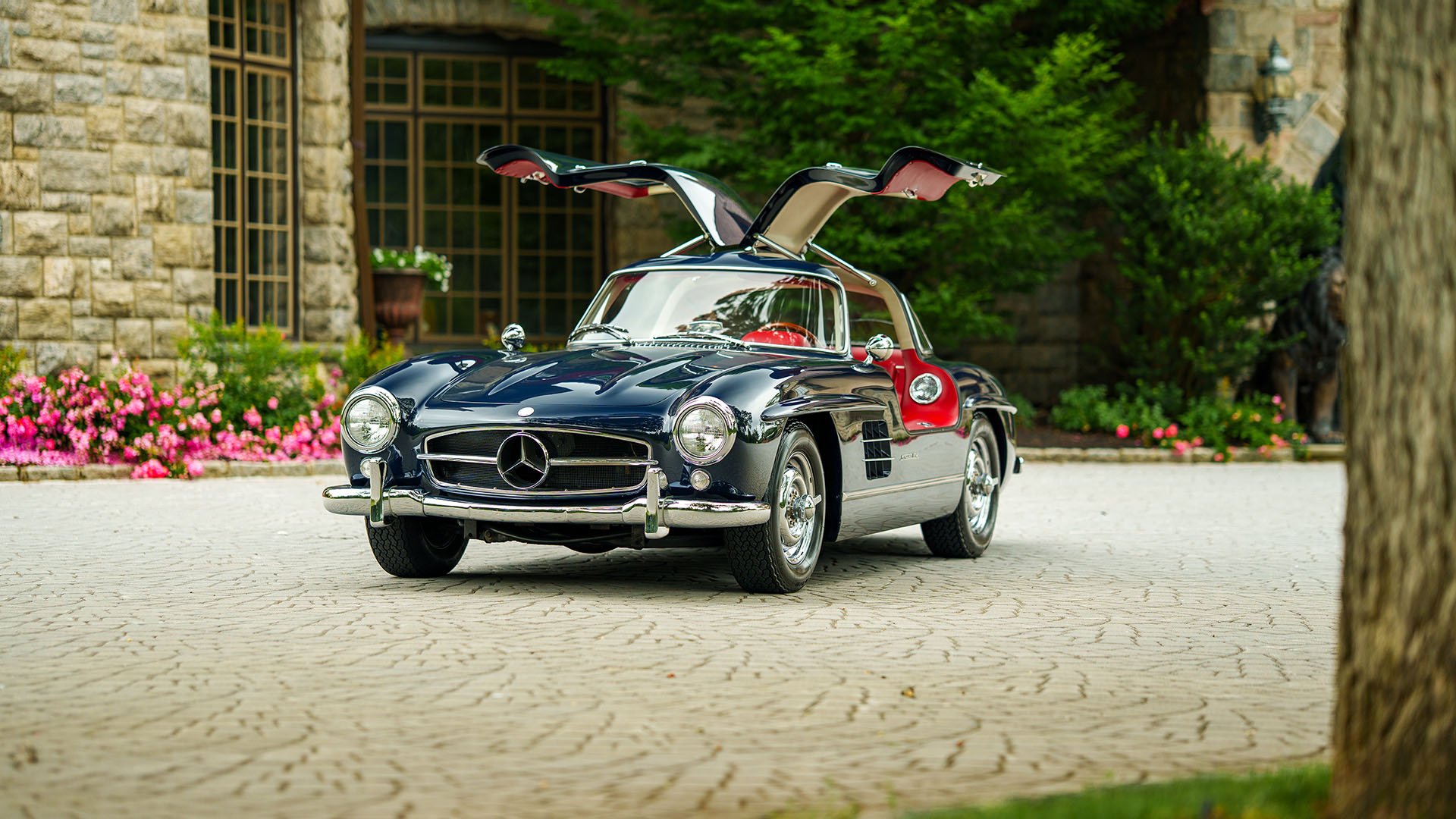 Broad Arrow Auctions | 1991 Mercedes-Benz 300 SL Gullwing Coupe by Ostermeier