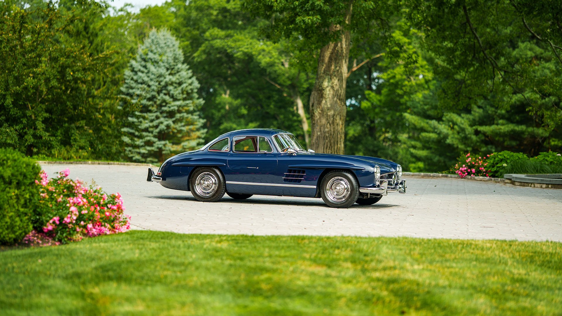 Broad Arrow Auctions | 1991 Mercedes-Benz 300 SL Gullwing Coupe by Ostermeier