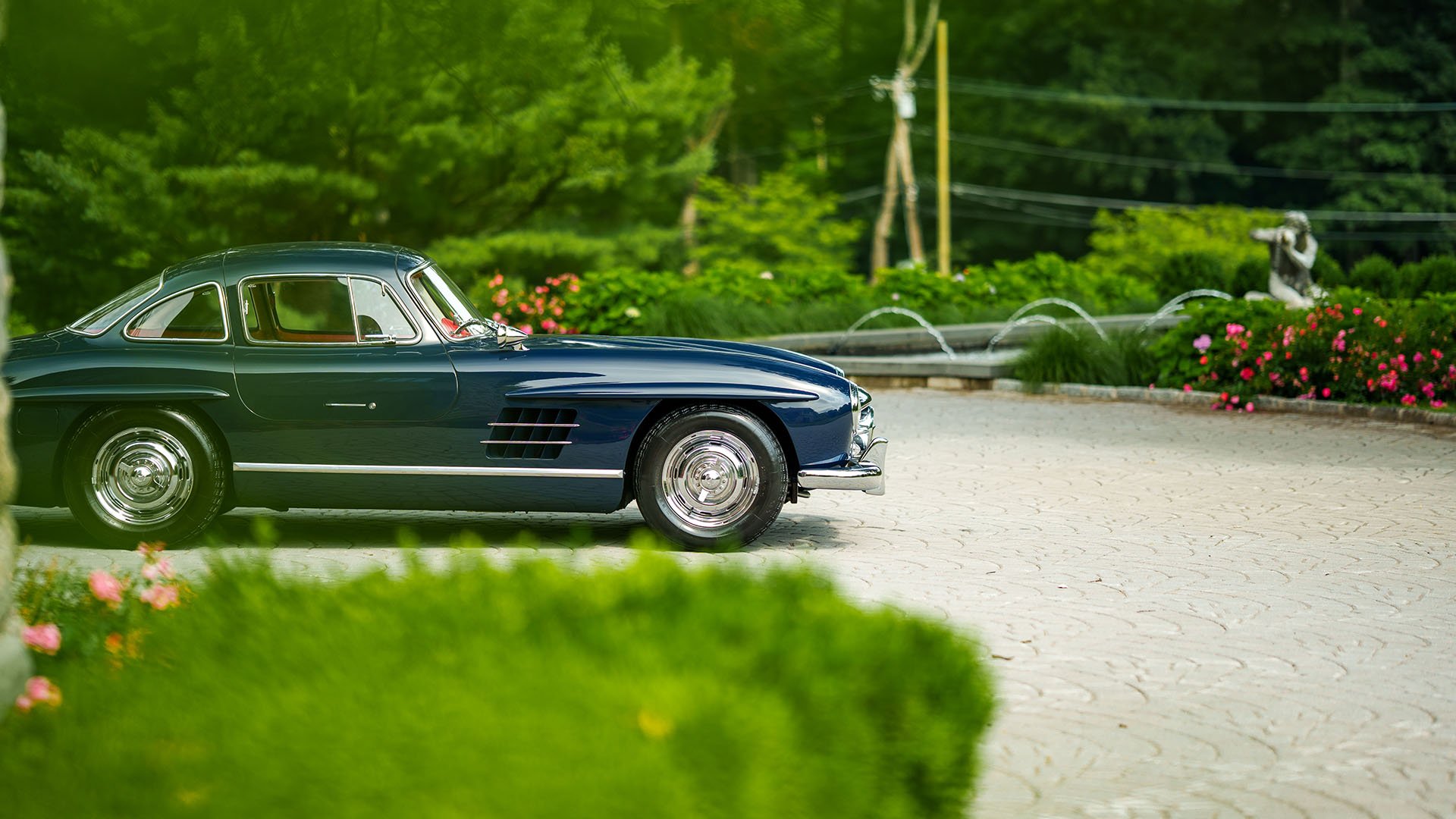 Broad Arrow Auctions | 1991 Mercedes-Benz 300 SL Gullwing Coupe by Ostermeier