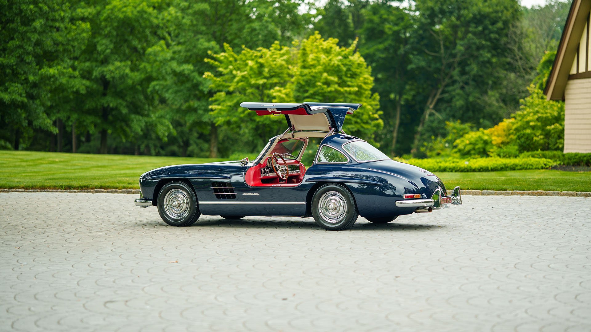 Broad Arrow Auctions | 1991 Mercedes-Benz 300 SL Gullwing Coupe by Ostermeier