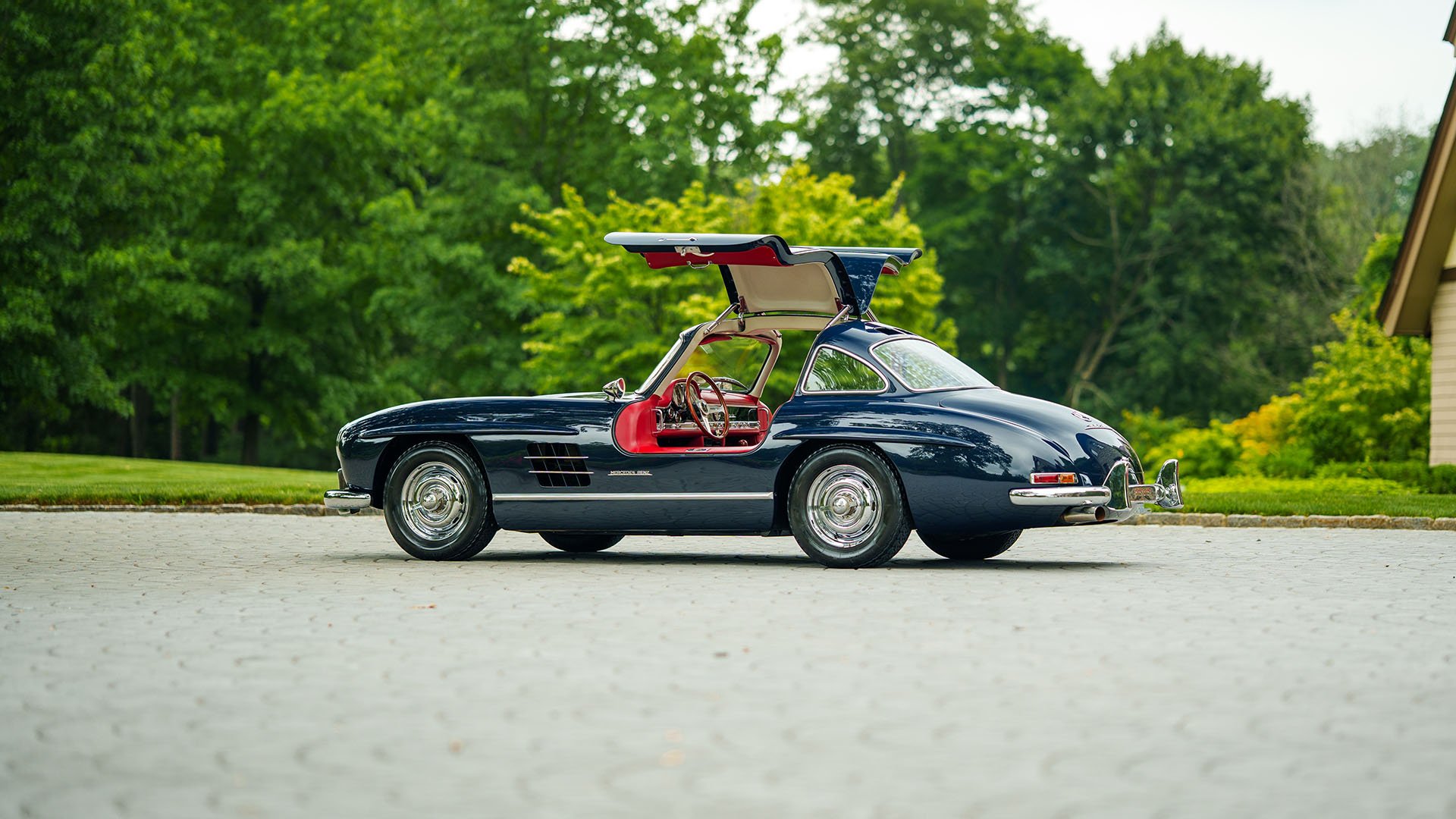 Broad Arrow Auctions | 1991 Mercedes-Benz 300 SL Gullwing Coupe by Ostermeier