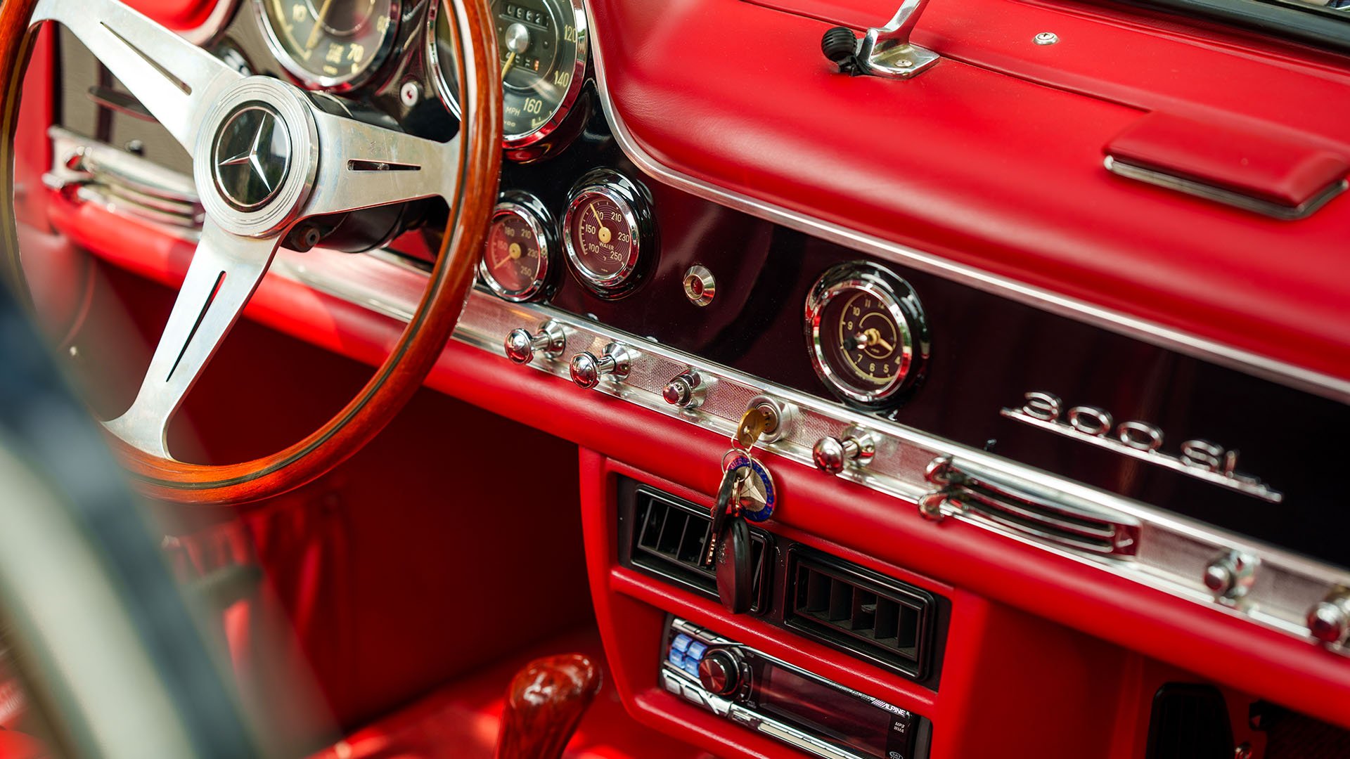 Broad Arrow Auctions | 1991 Mercedes-Benz 300 SL Gullwing Coupe by Ostermeier