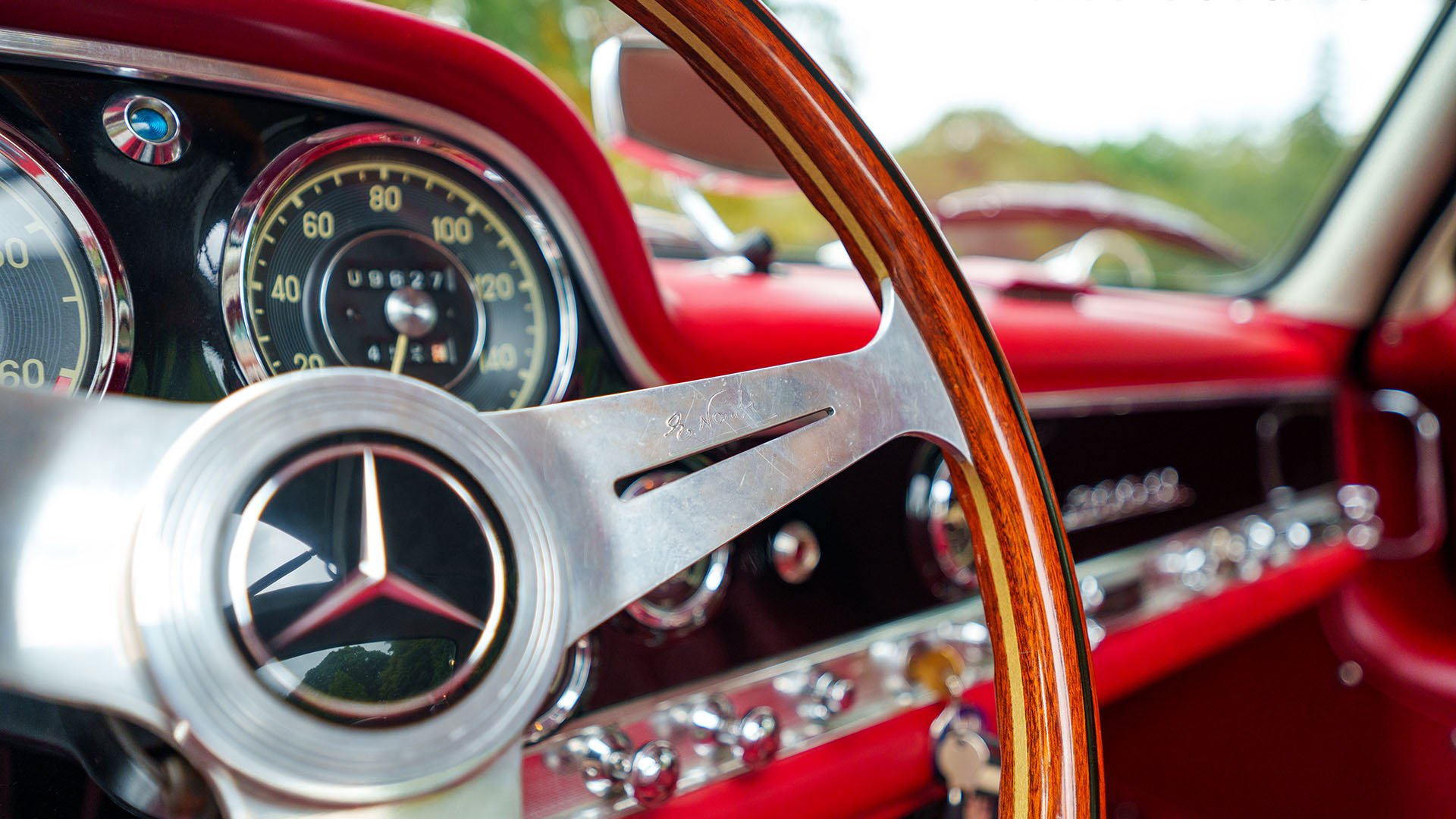 Broad Arrow Auctions | 1991 Mercedes-Benz 300 SL Gullwing Coupe by Ostermeier