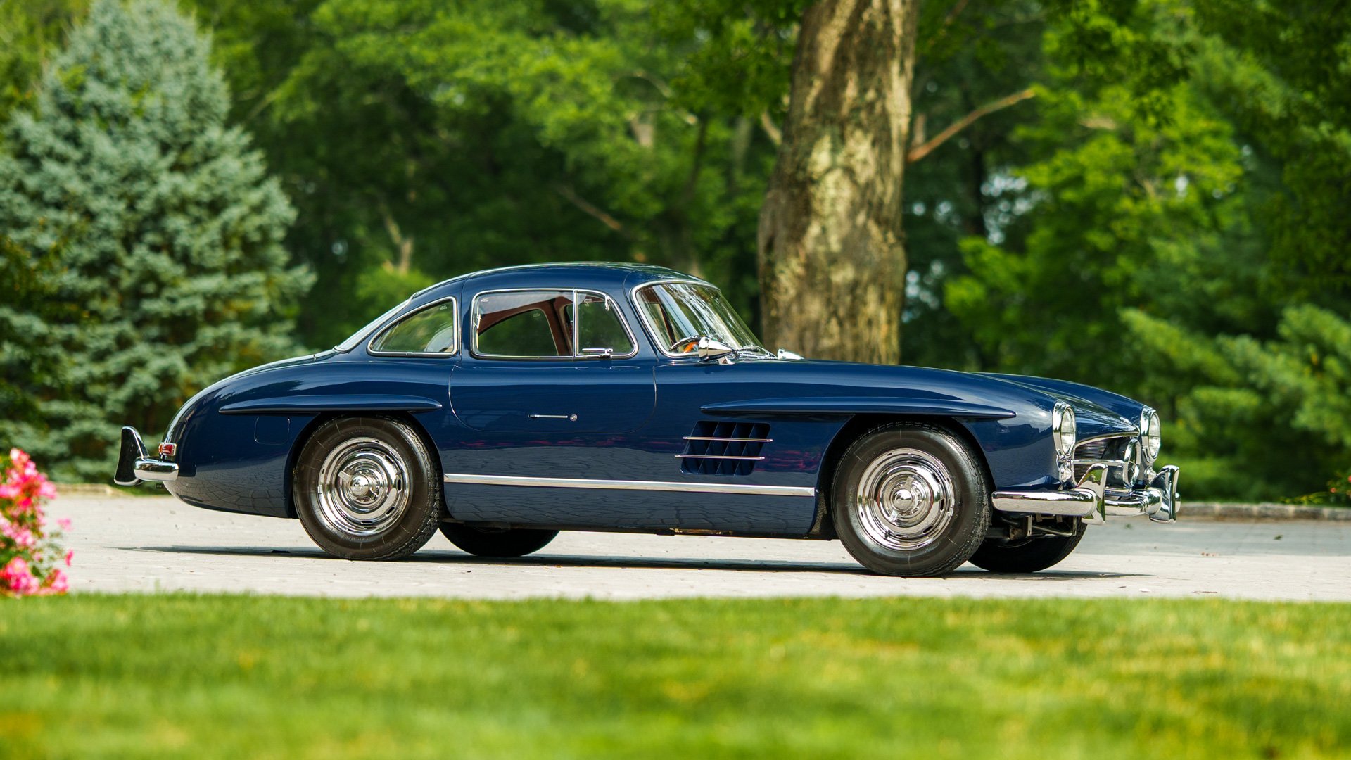 Broad Arrow Auctions | 1991 Mercedes-Benz 300 SL Gullwing Coupe by Ostermeier