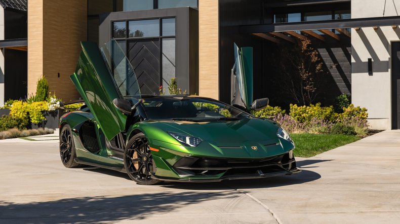 Broad Arrow Auctions | 2021 Lamborghini Aventador SVJ Roadster