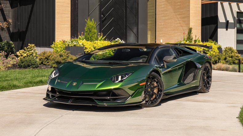 Broad Arrow Auctions | 2021 Lamborghini Aventador SVJ Roadster