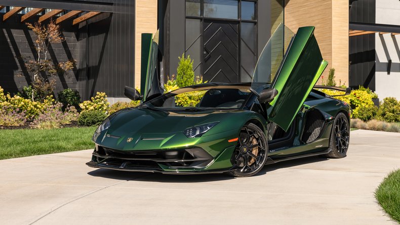 Broad Arrow Auctions | 2021 Lamborghini Aventador SVJ Roadster