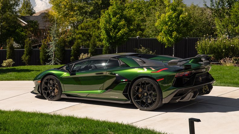 Broad Arrow Auctions | 2021 Lamborghini Aventador SVJ Roadster