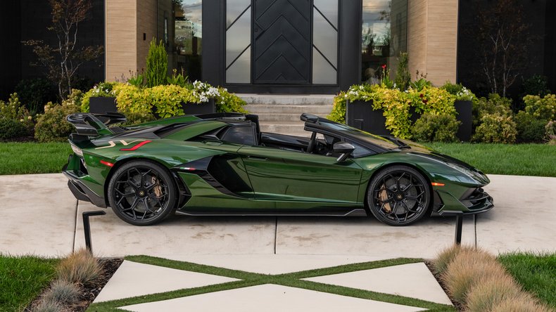 Broad Arrow Auctions | 2021 Lamborghini Aventador SVJ Roadster